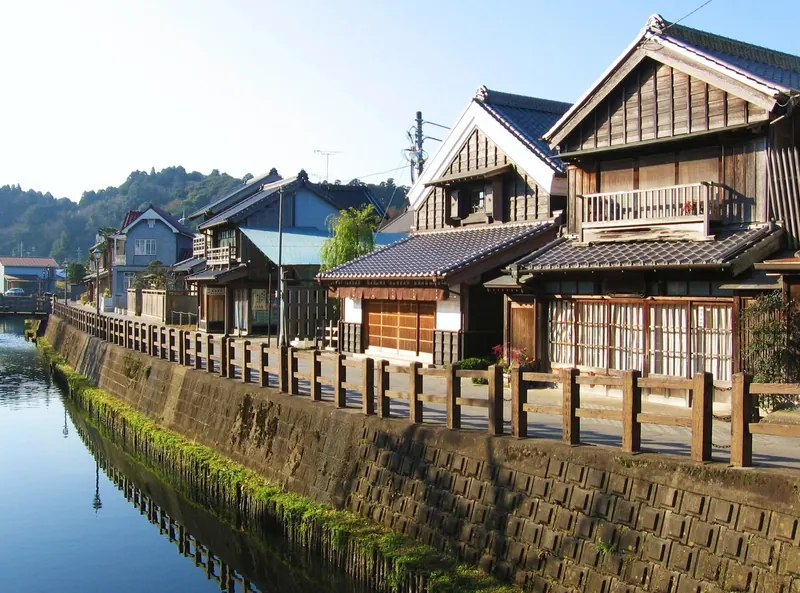 historic streets of Sawara