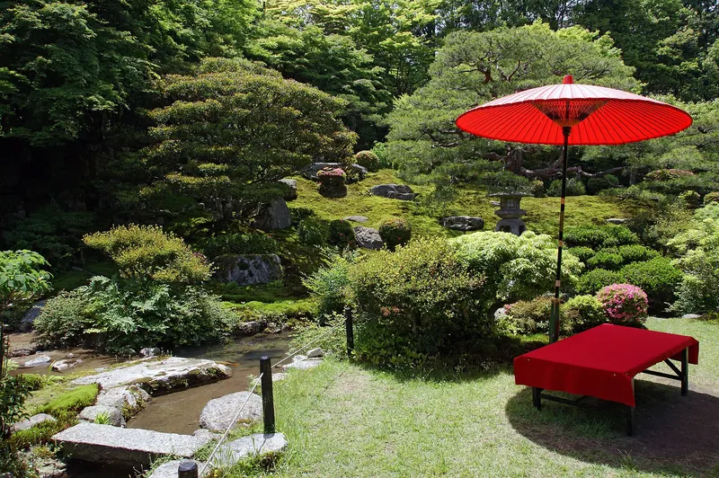 Former Chikurin-in Garden
