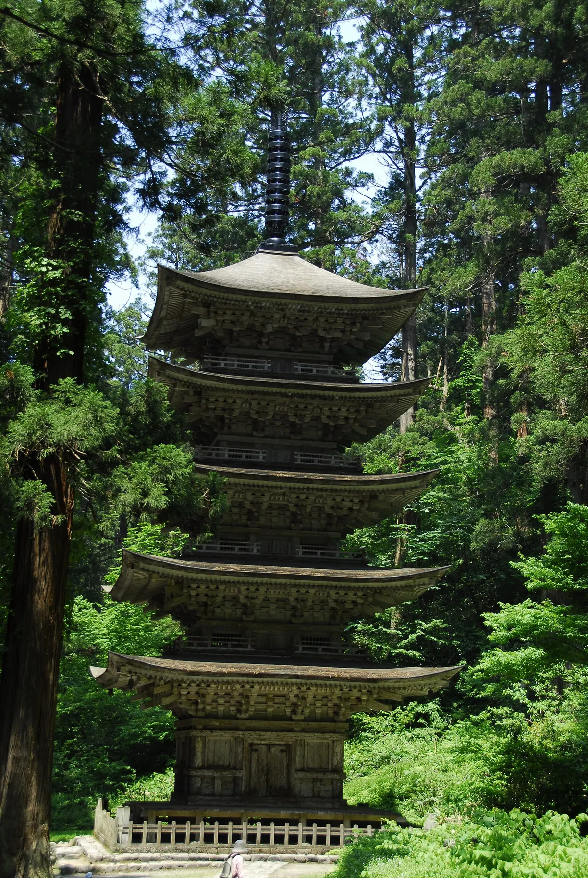 Five-storied Pagoda, Haguro-san