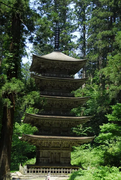 Five-storied Pagoda, Haguro-san