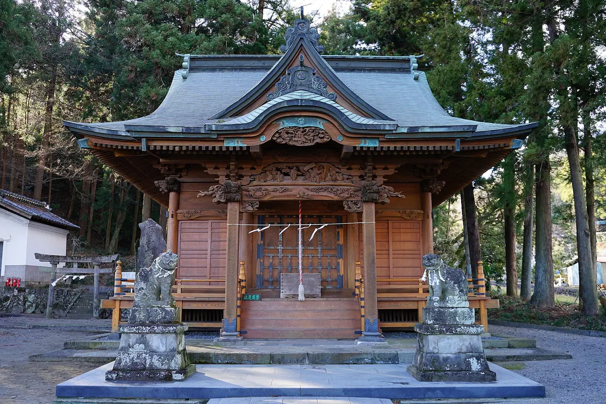 Kawasukune Shrine (Miyukida, Shibukawa)